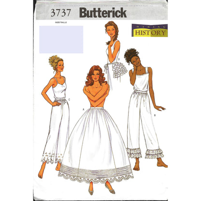 Butterick 3737 Civil War Era ladies' undergarments pattern