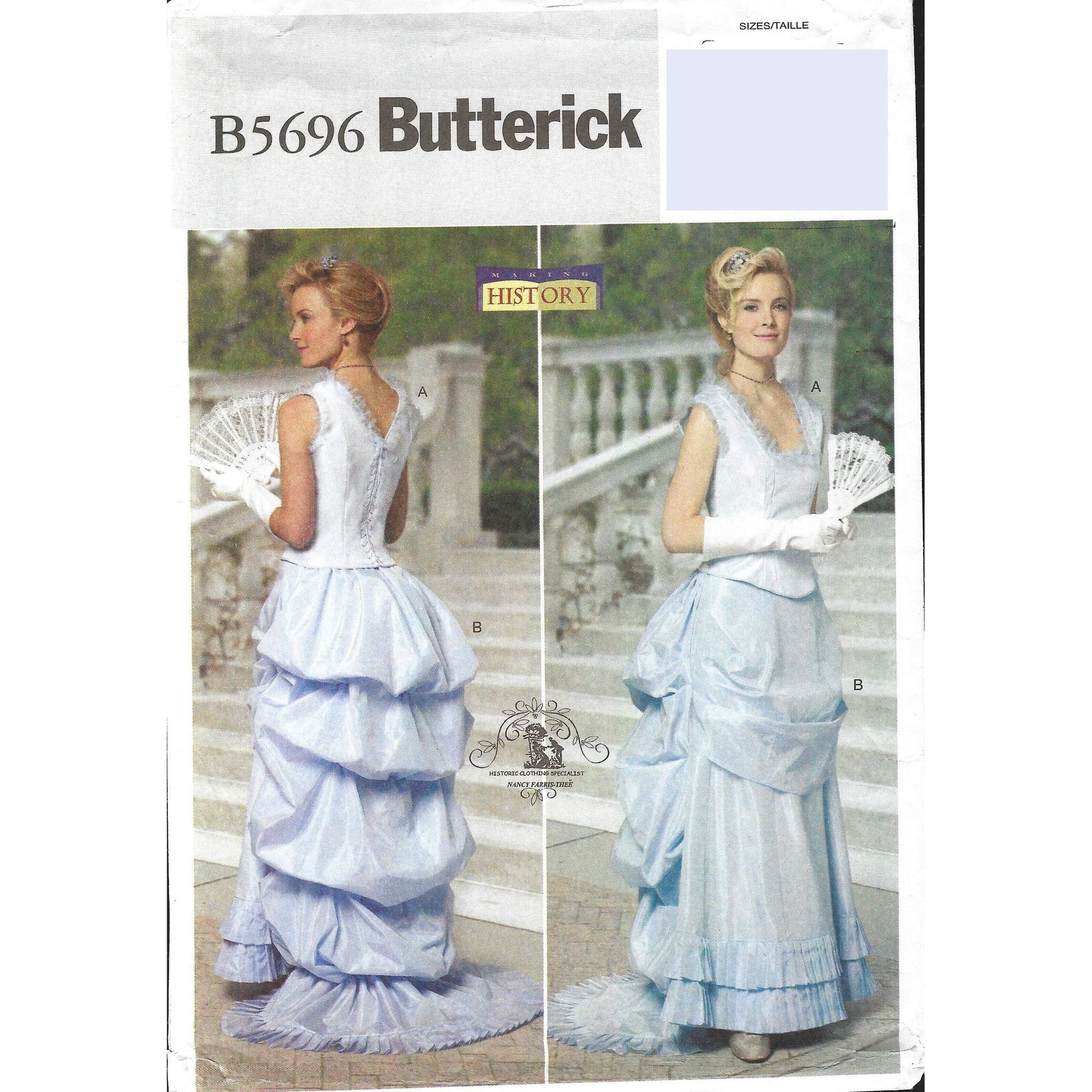 Butterick B5696 Civil War Gown Pattern