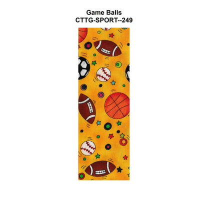 game-balls-on-yellow-sports-prints-fabric-cool-ties