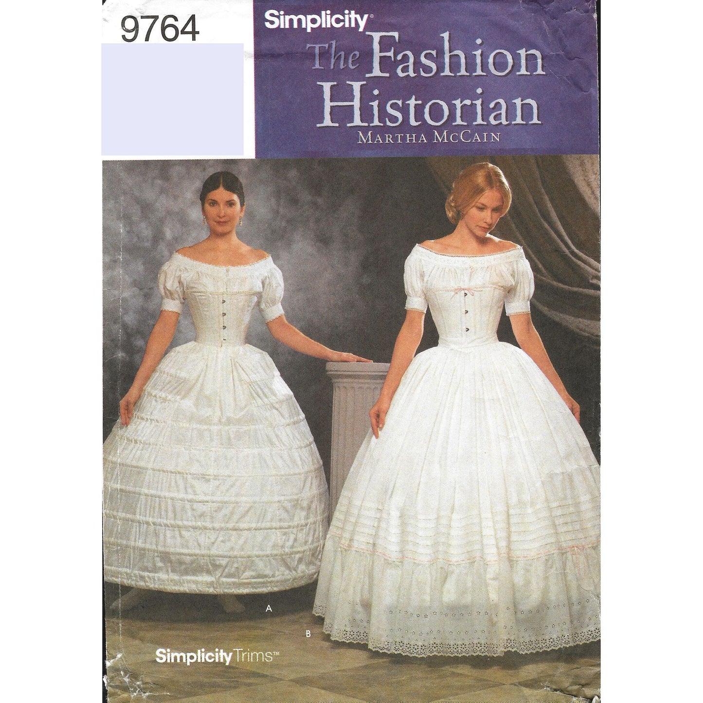 Simplicity 9764 Hoop Skirt Pattern