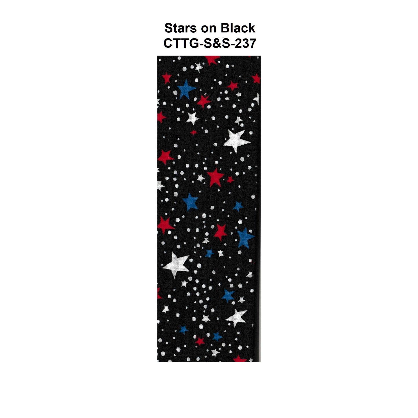 red-white-and-blue-stars-on-black-design-print-fabric-cool-ties