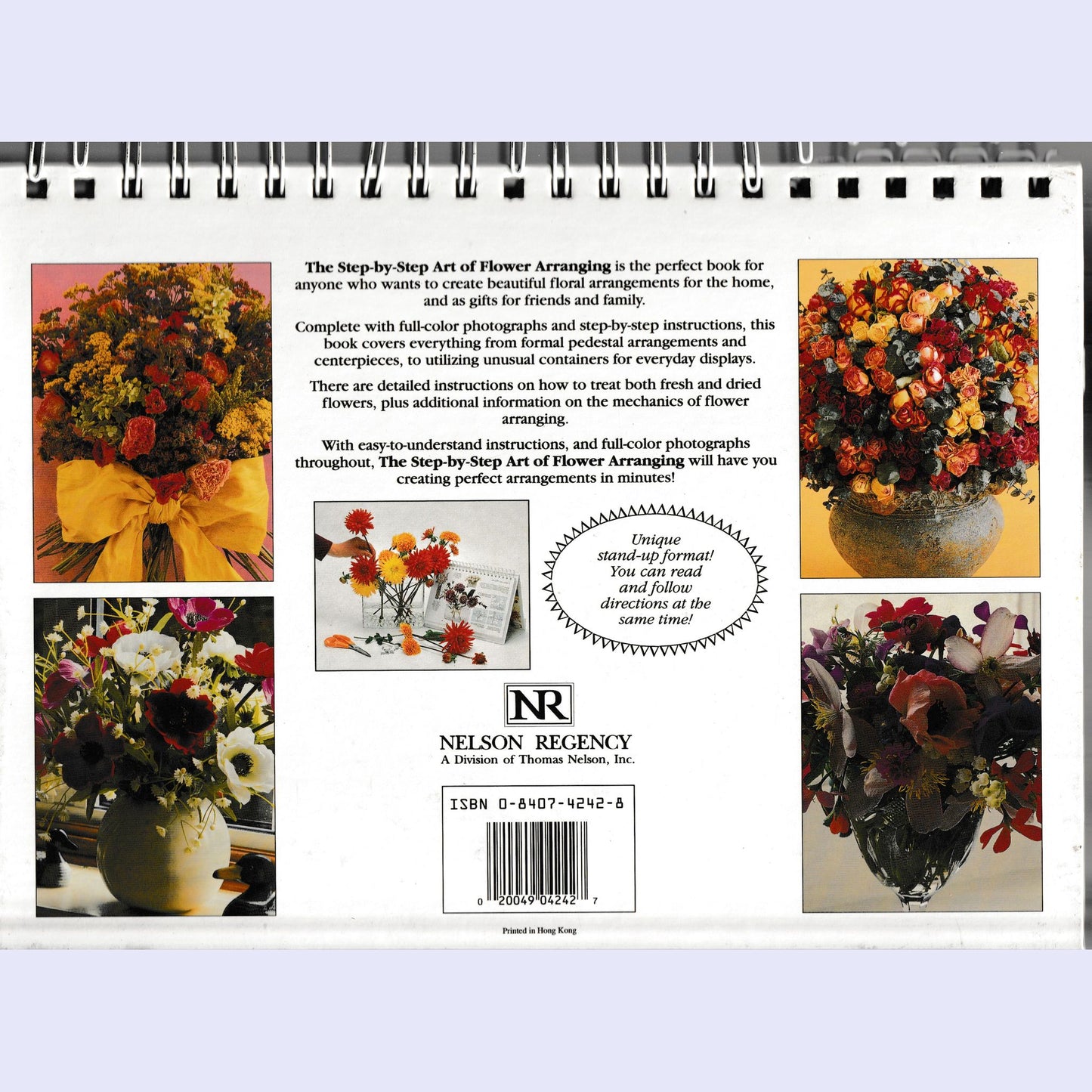 The Step-By-Step Art of Flower Arranging Hard Cover Easel Format